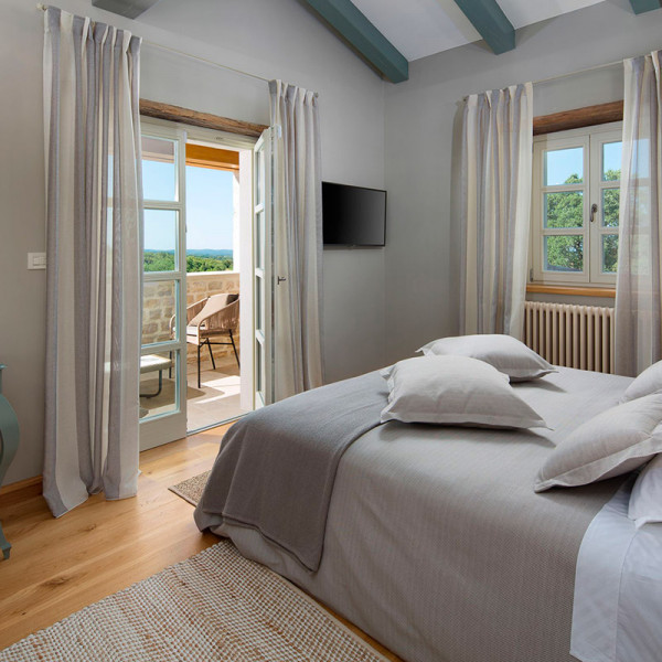 Soverom, Villa Nevia, Feriehus, ferieboliger og hotell i Kroatia - Charming Croatia
